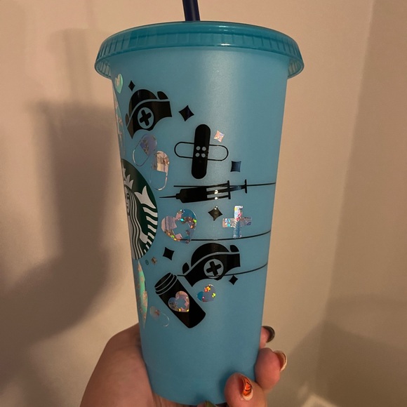 Starbucks Color changing 24oz cold cup - Picture 3 of 5
